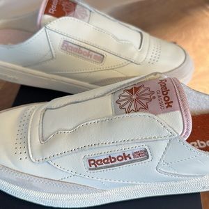 Reebok Club C Laceless Mules Size 9 Brand New